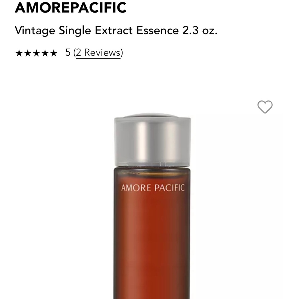 AMORE PACIFIC VINTAGE SINGLE EXTRACT ESSENCE. NEW